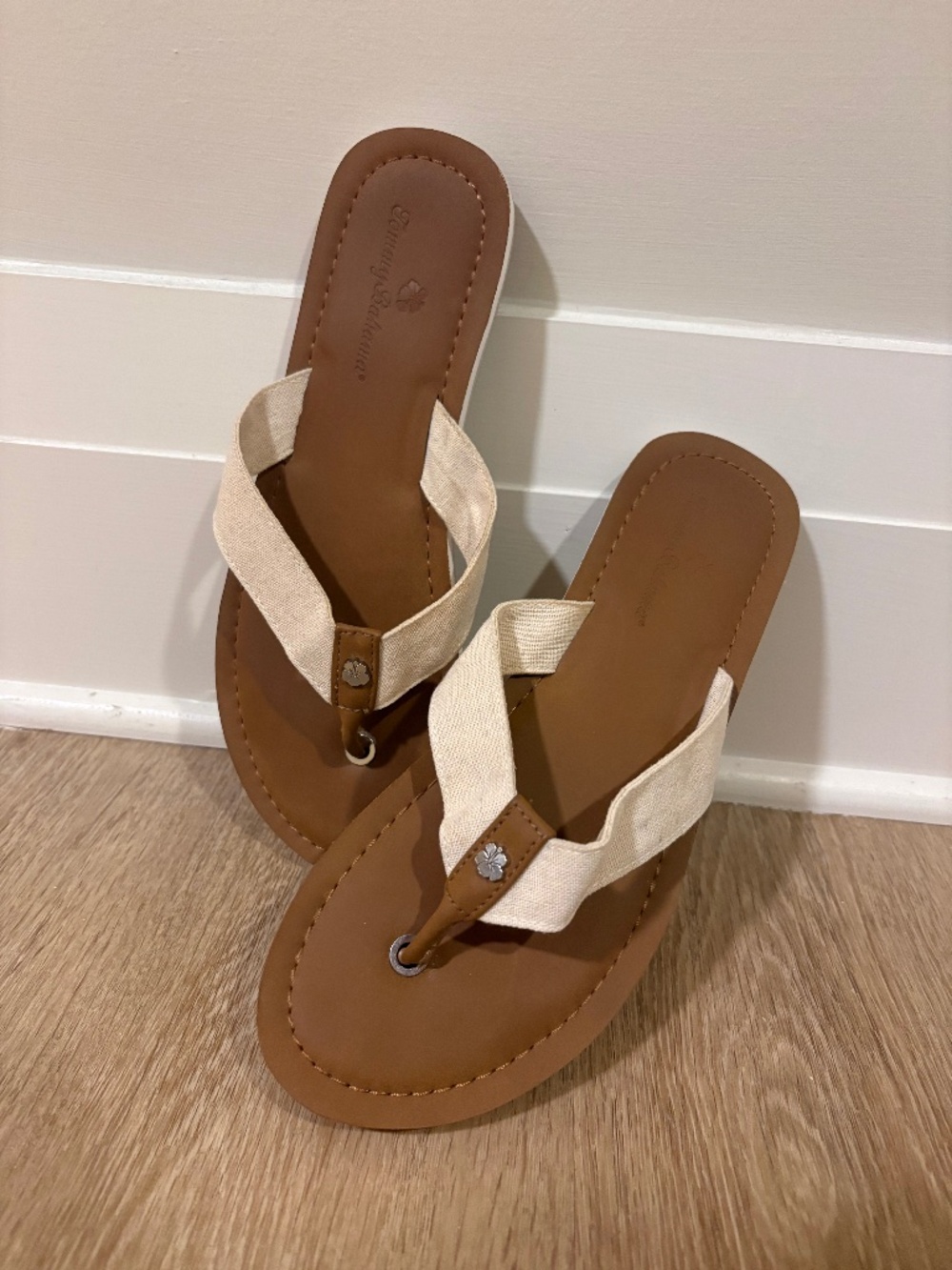 Tommy Bahama flip-flops